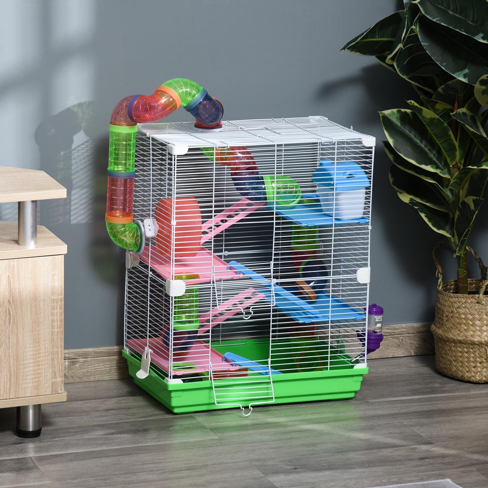 Pawhut 5 Tier Hamster Cage Carrier Image 9