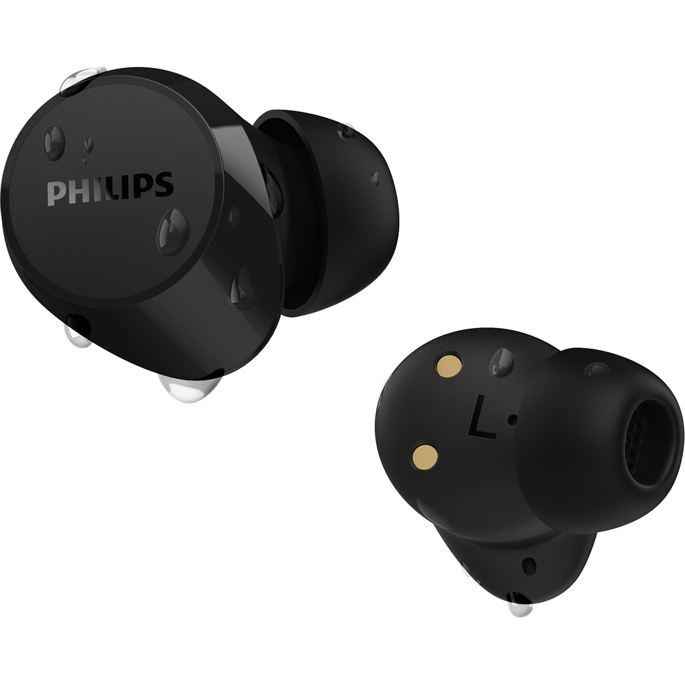 Philips TAT1209 Black True Wireless Earphones with Portable Charging Case Image 3