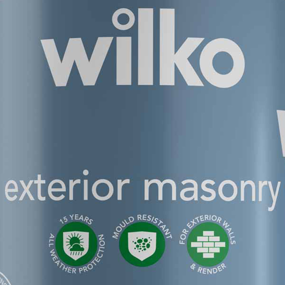 Wilko Pure Brilliant White Smooth Masonry Paint 5L Image 3