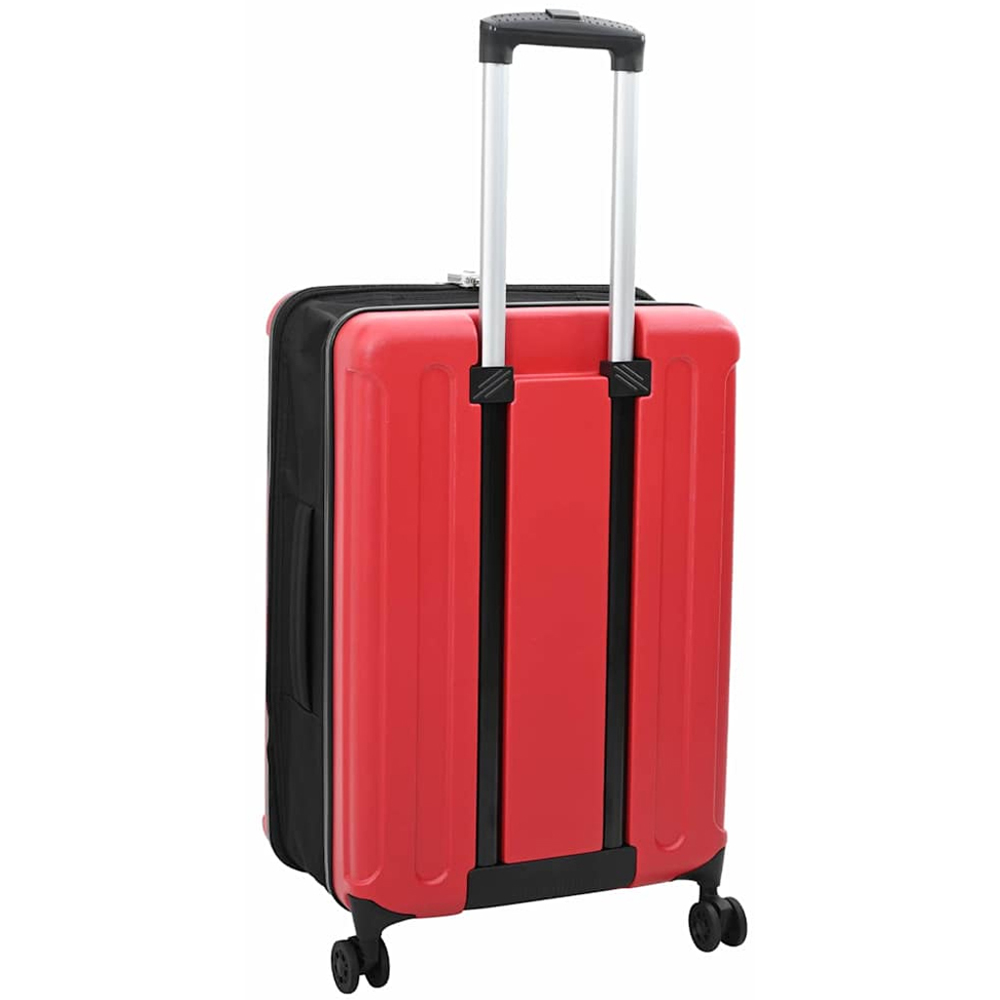 vidaXL 24 inch Red Rectangular Travel Bag Image 5