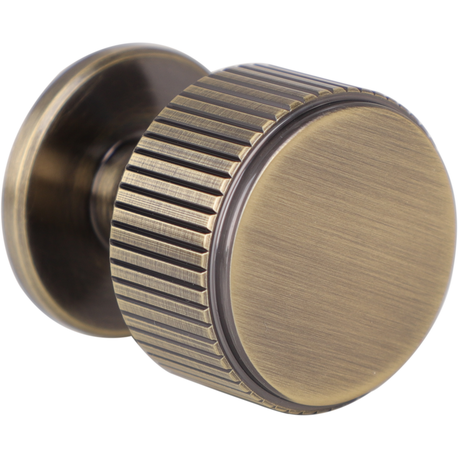 Pack of 4 Frankfurt Linear Cabinet Knobs Antique Brass Image 2