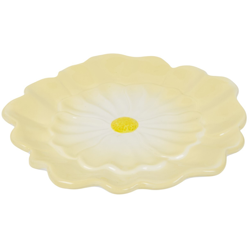 Large Flower Plate Image 2