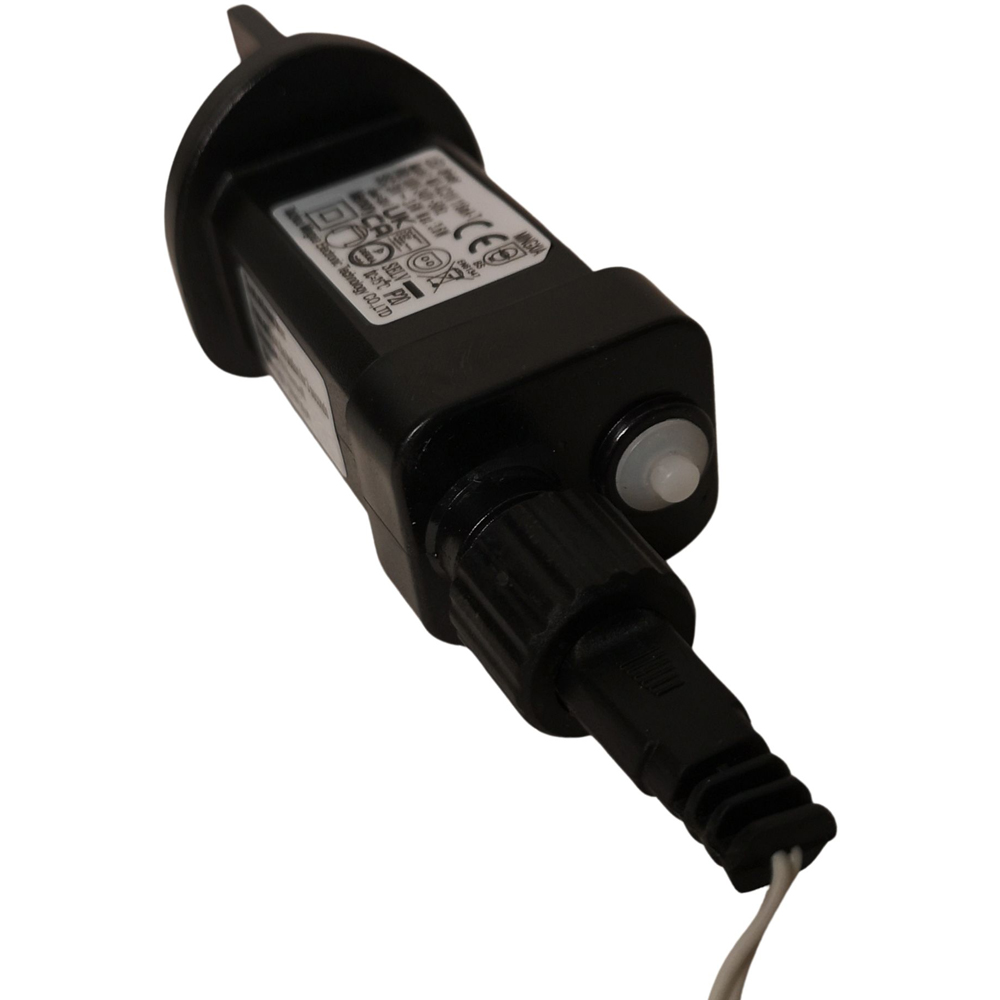 Samuel Alexander 1000 Warm White LED White Cable Frosted Icicle Light 25m Image 6