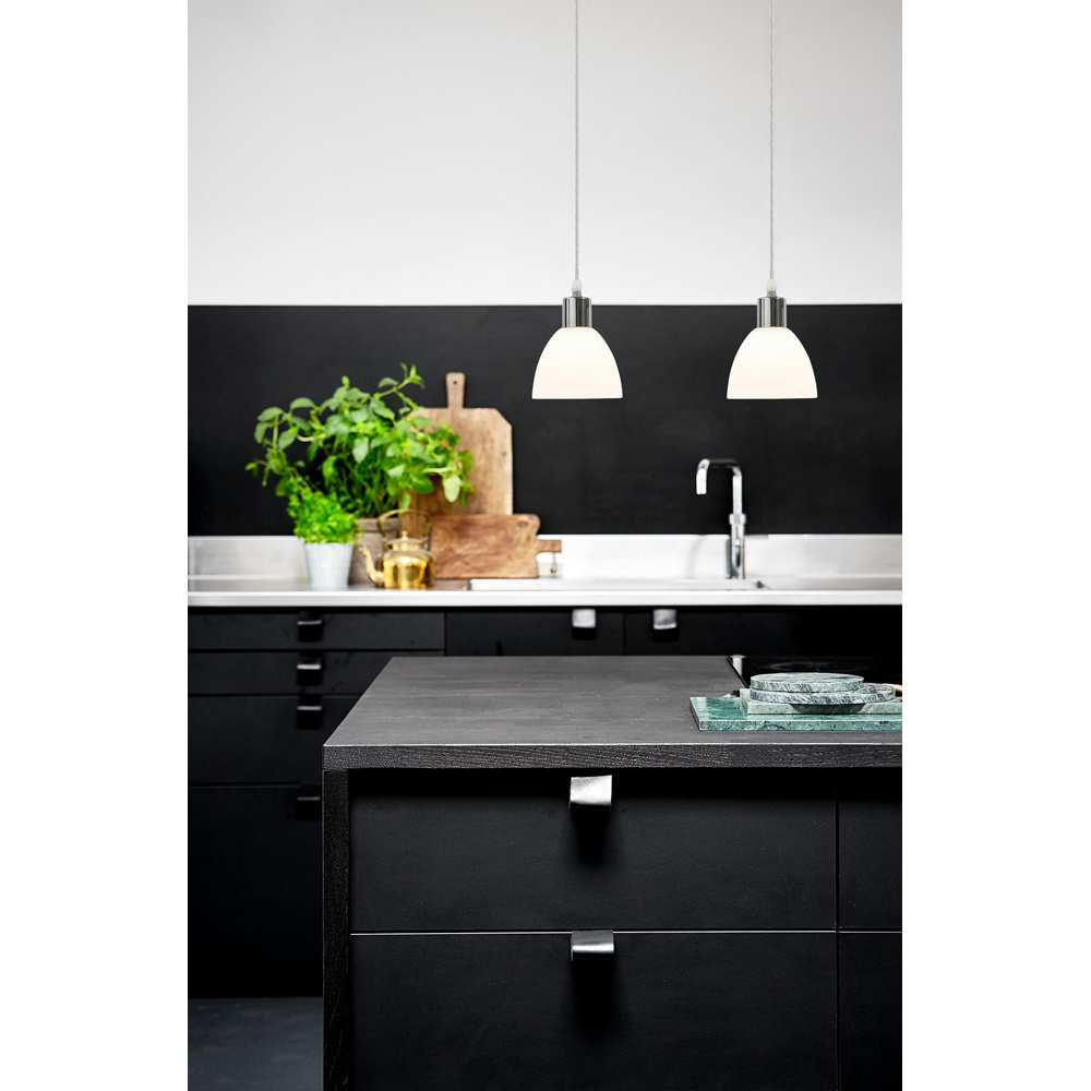 Nordlux Ray 2-Kit E14 Chrome Pendant Light Image 2