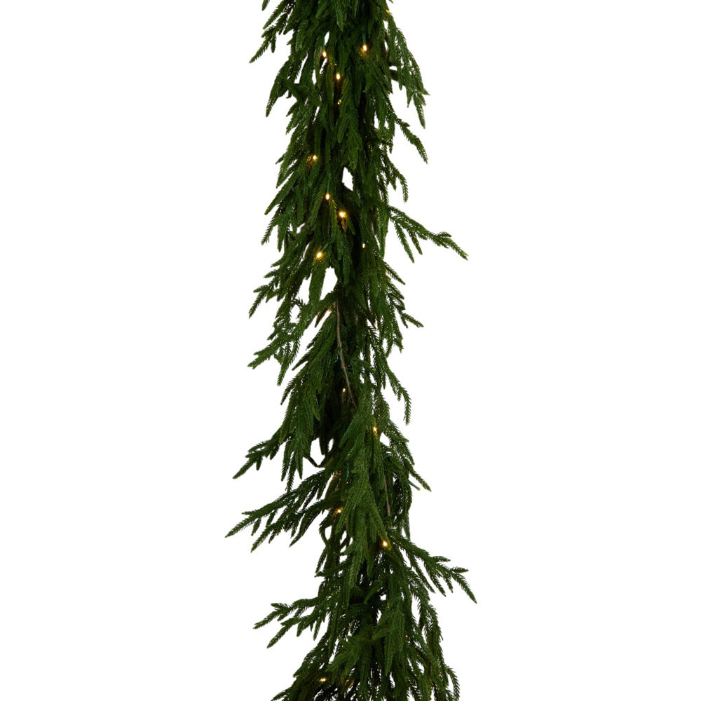 LED Real Touch Garland Green Image 5