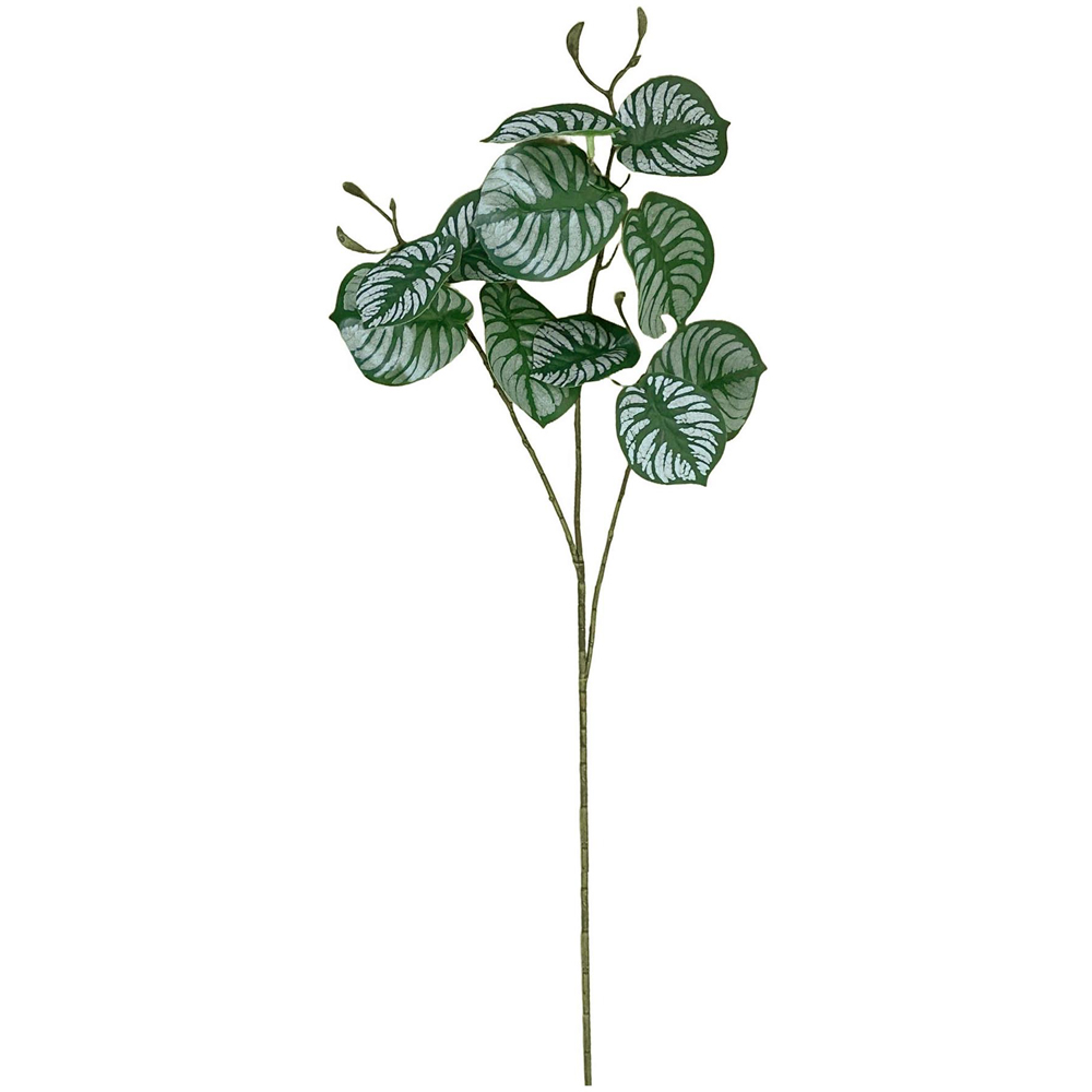 Leaf Zebra Foliage Artificial Spray Stem 70cm 6 Pack Image 3