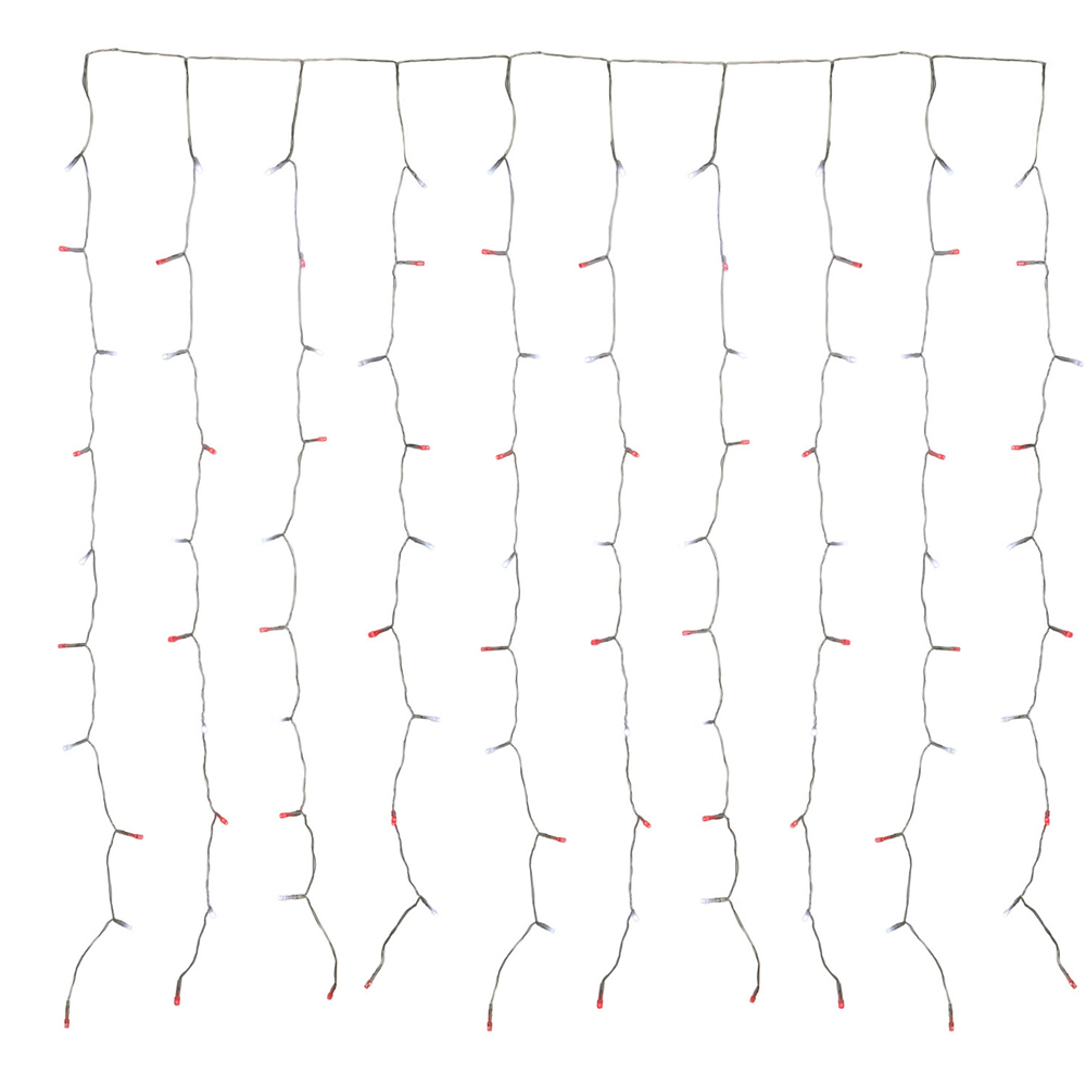 100 LED Christmas Curtain Light Image 2