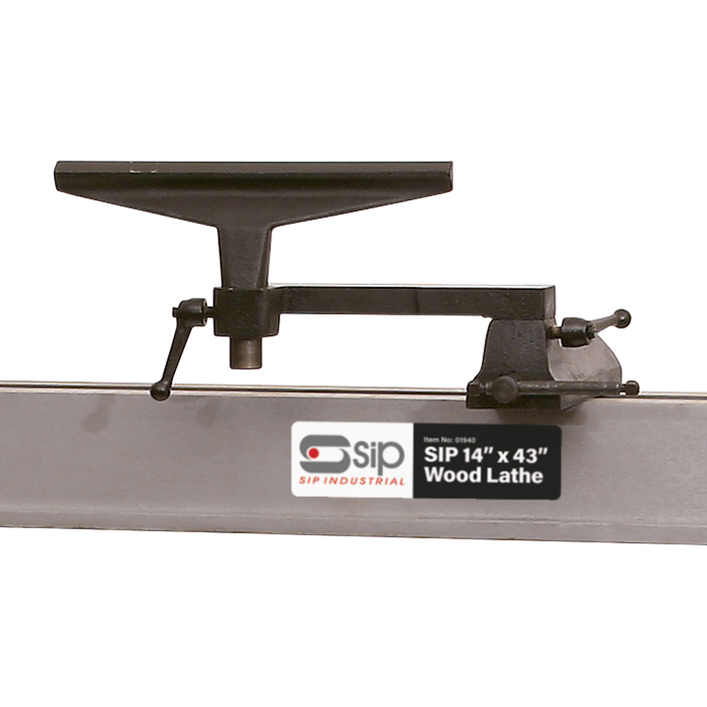 SIP Cast Iron Swivel Head Wood Lathe 14 x 43 inch Image 5