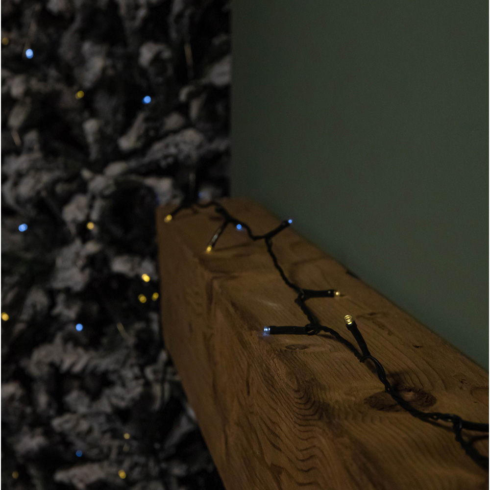 Samuel Alexander 1000 Cool and Warm White LED Multi-Function Clear String Light 100m Image 3