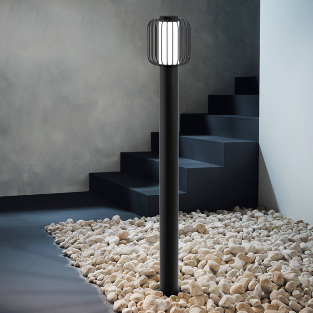 EGLO Ravello Black Exterior Floor Lamp Image 2