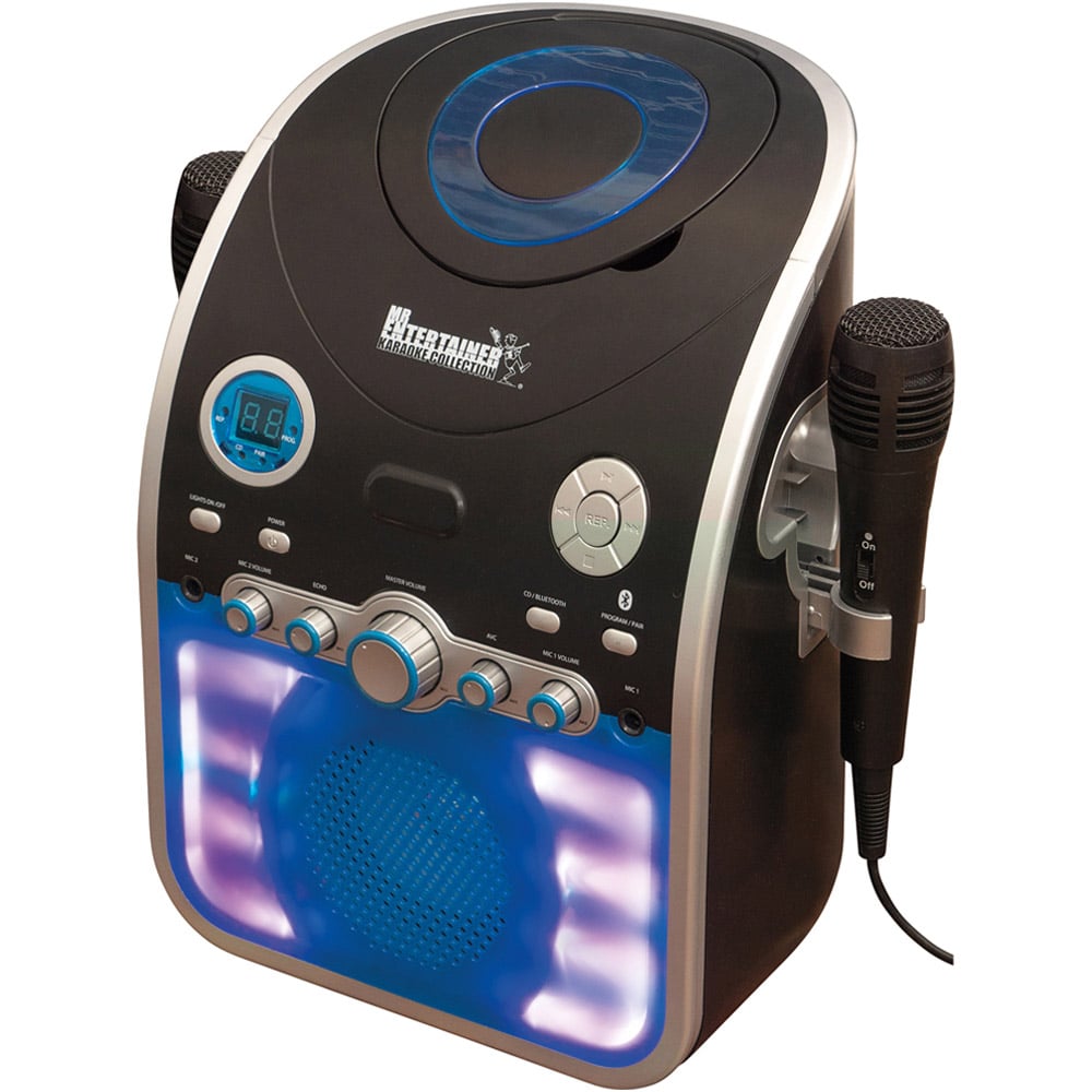 St Helens Mr Entertainer Karaoke Machine with LED Light Image 1