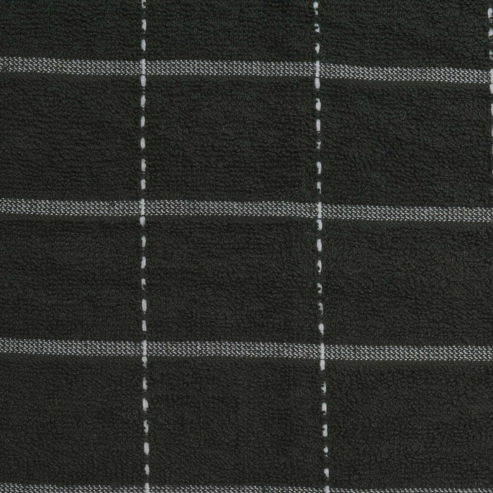 Wilko Cotton Terry Tea Towel Green 45 x 60cm Image 3