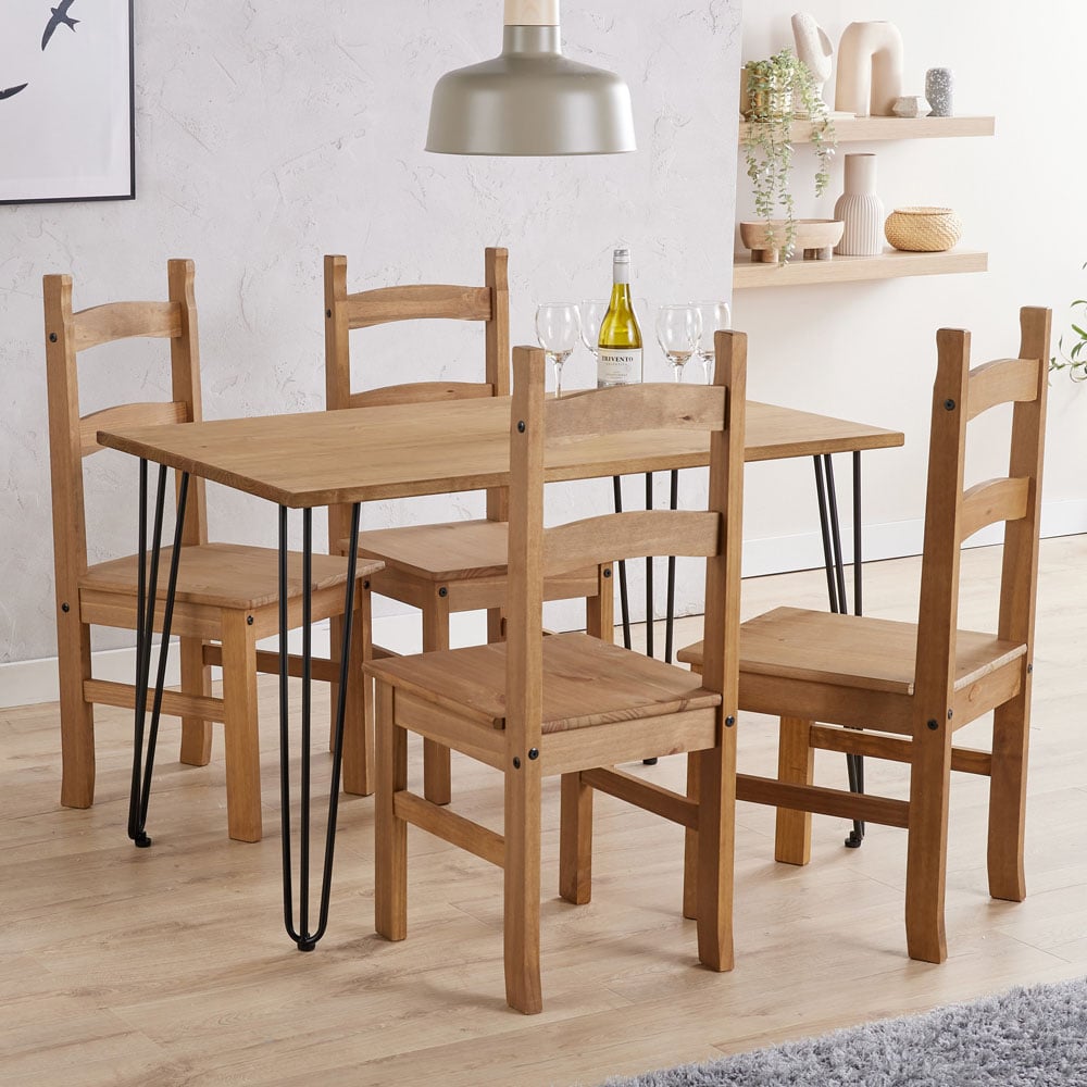 Core Products Augusta Pine Dining Table Image 3