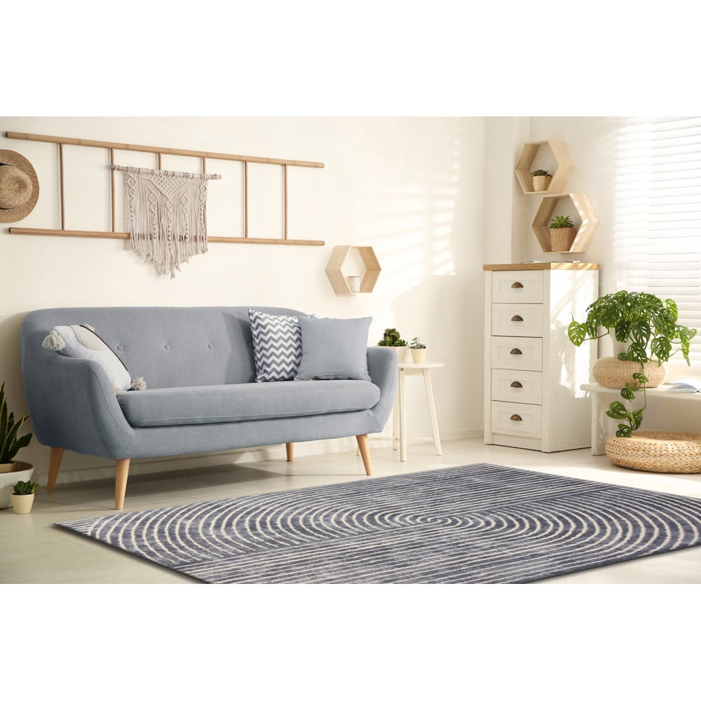 Eselle Muse Zen Navy Rug 160 x 230cm Image 6