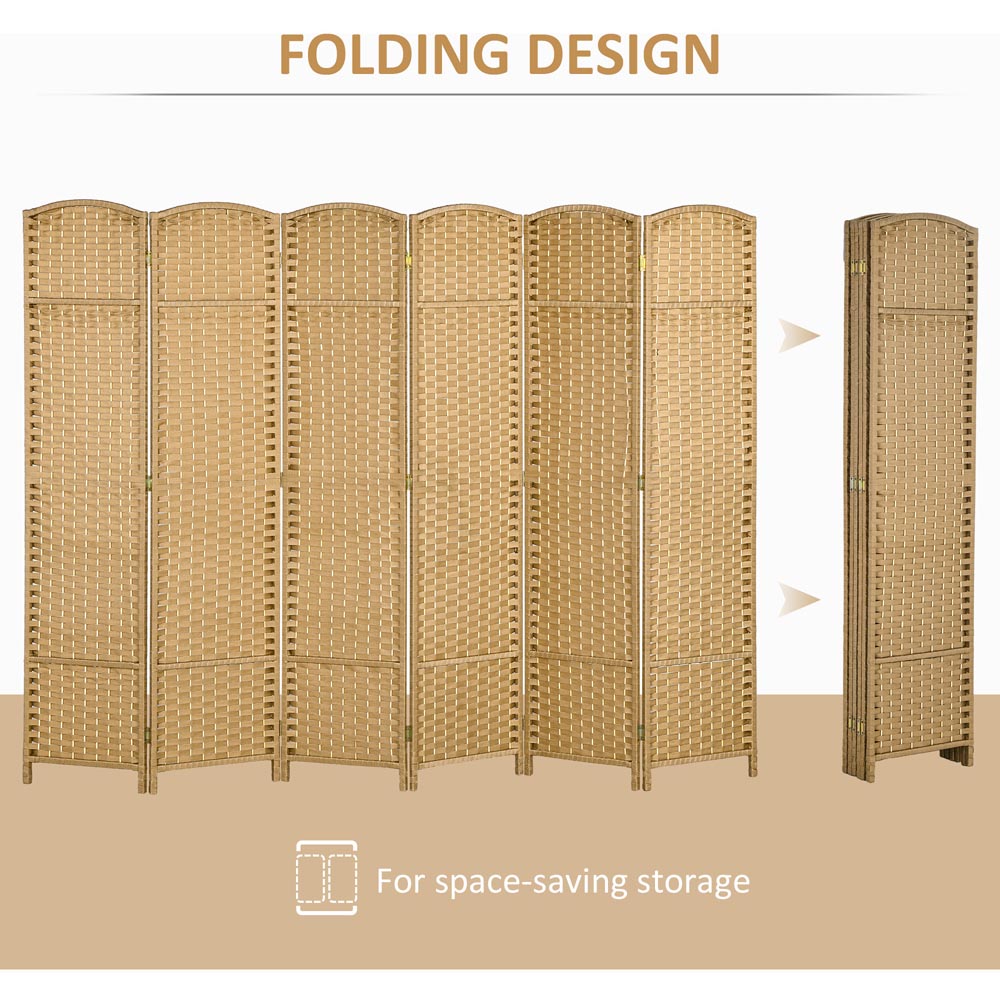 Portland 6 Panel Privacy Screen Protector 240 x 170cm Image 5