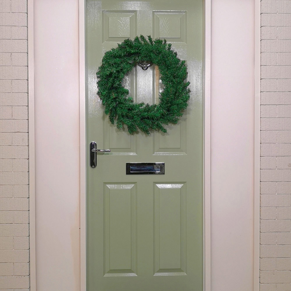 Samuel Alexander Christmas Wreath Green 60cm Image 7