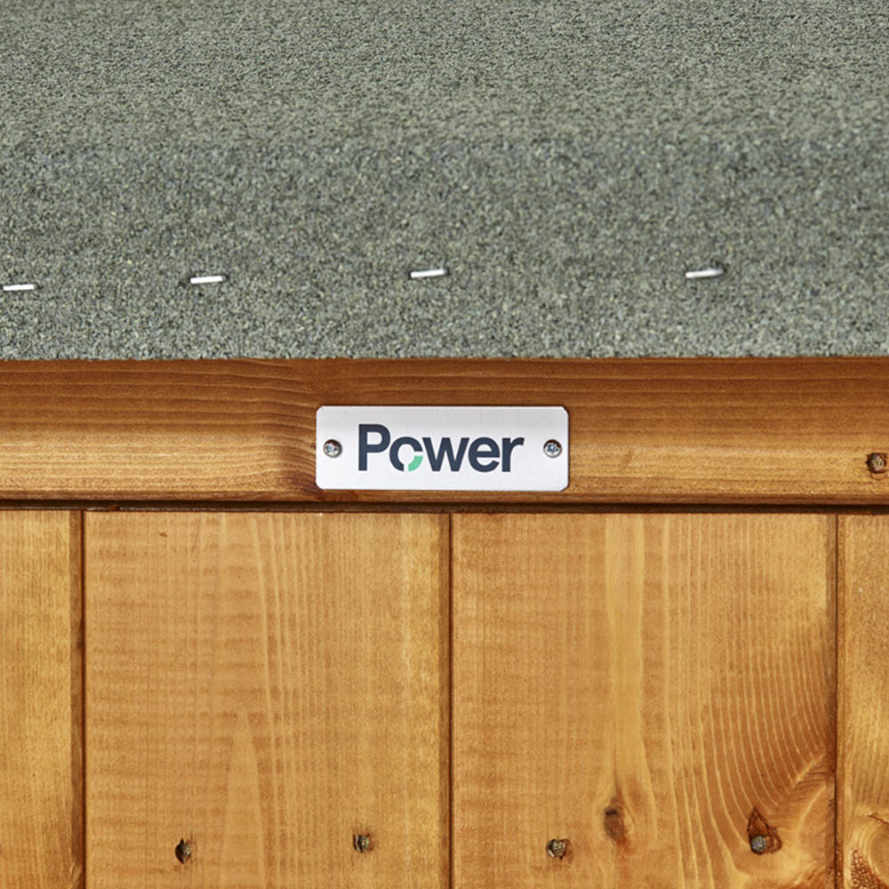 Power Sheds 14 x 6ft Pent Wooden Shed Image 3