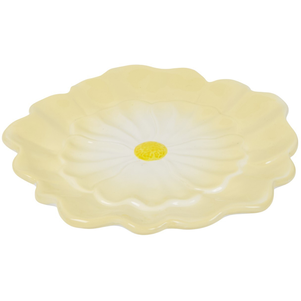 Large Flower Plate Image 8