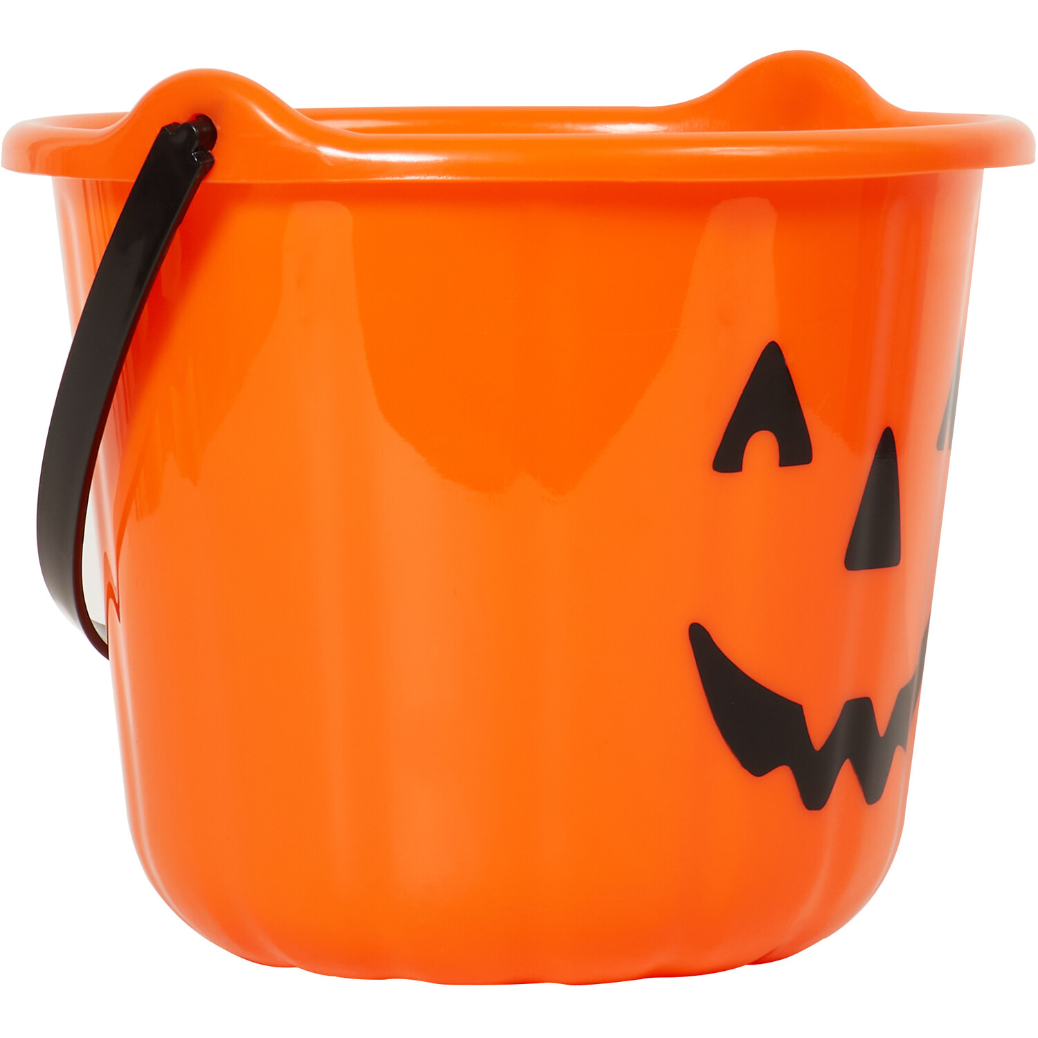 Halloween Pumpkin Basket - Orange Image 2