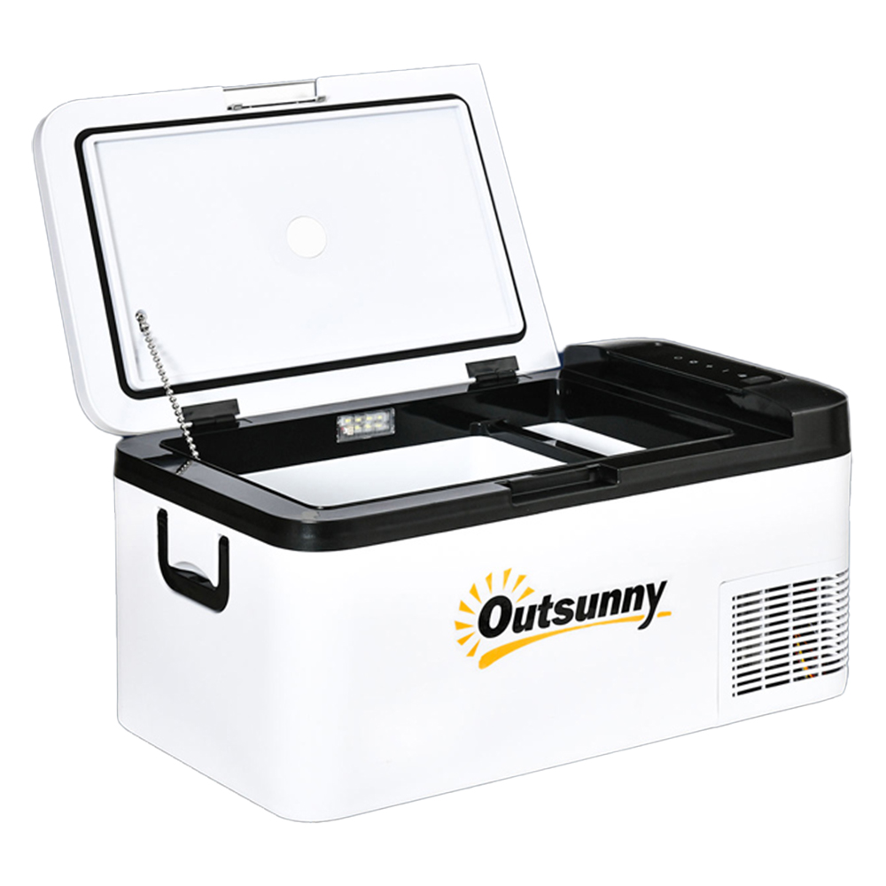 Outsunny 12V LED 18L Portable Cooler Image 3