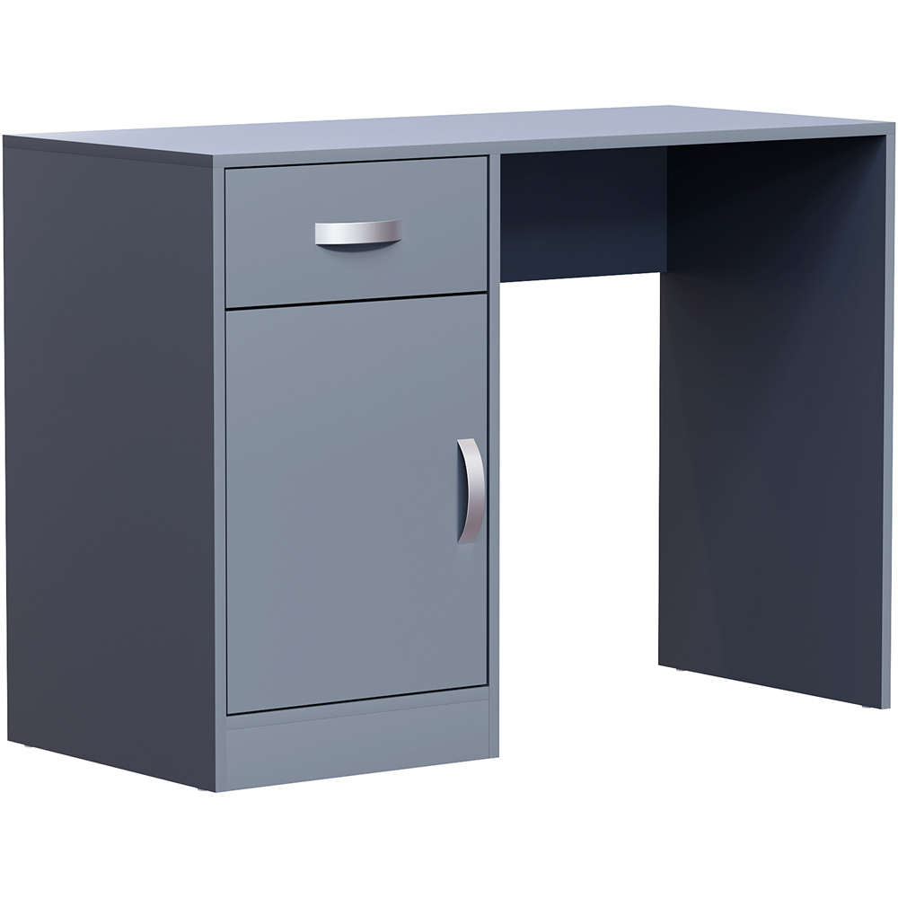 Vida Designs Hudson Computer Desk Grey Image 2