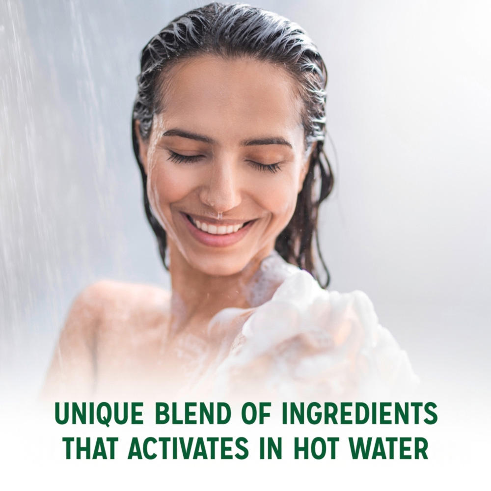 Radox Feel Refreshed Eucalyptus and Citrus Scent Shower Gel 225ml 6 Pack Image 6