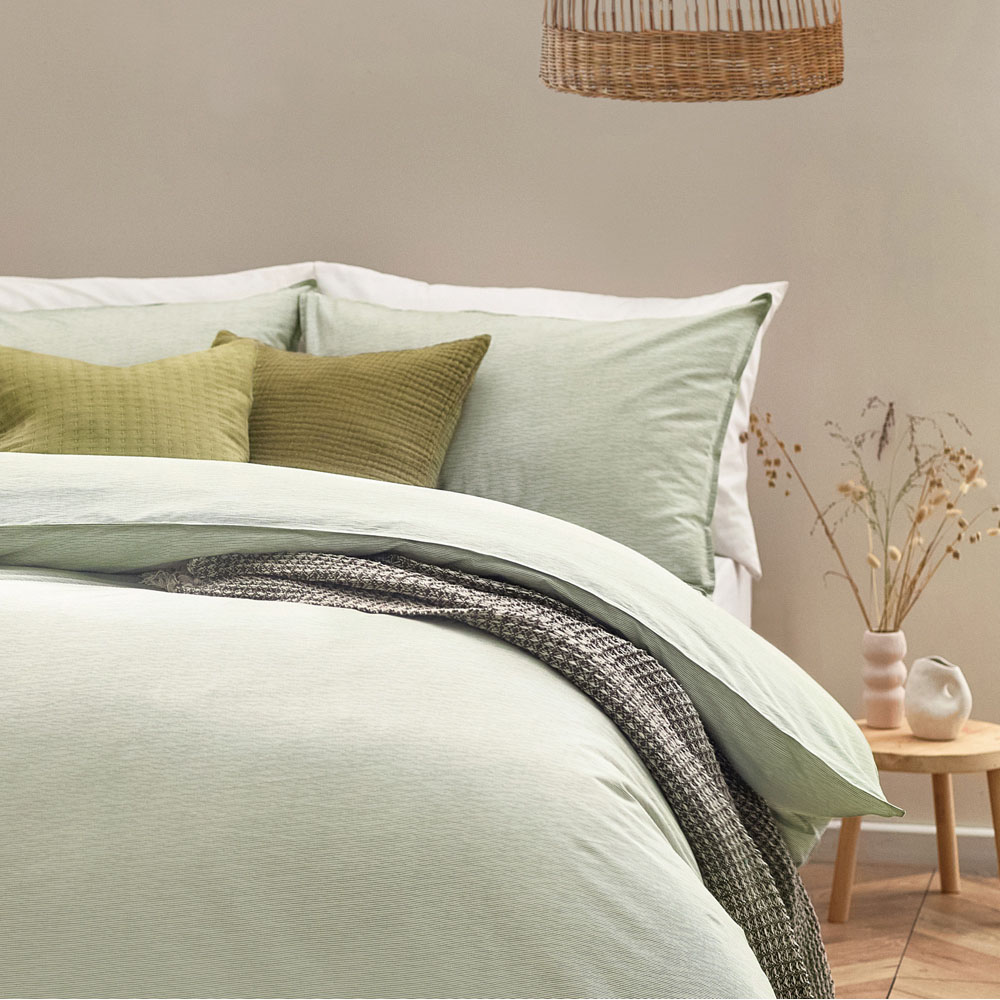 Yard Heaton Single Khaki Duvet Set Image 4
