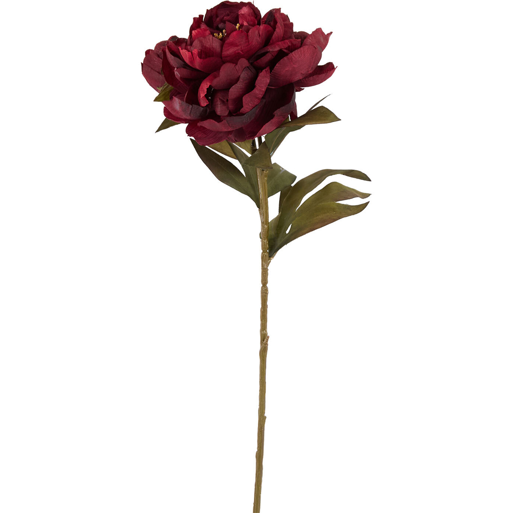 Autumn Open Peony Artificial Flower Image 8
