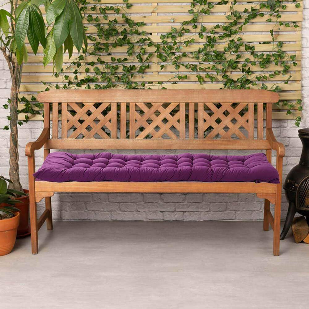 Living and Home Purple Sun Lounger Cushion Cover Image 6
