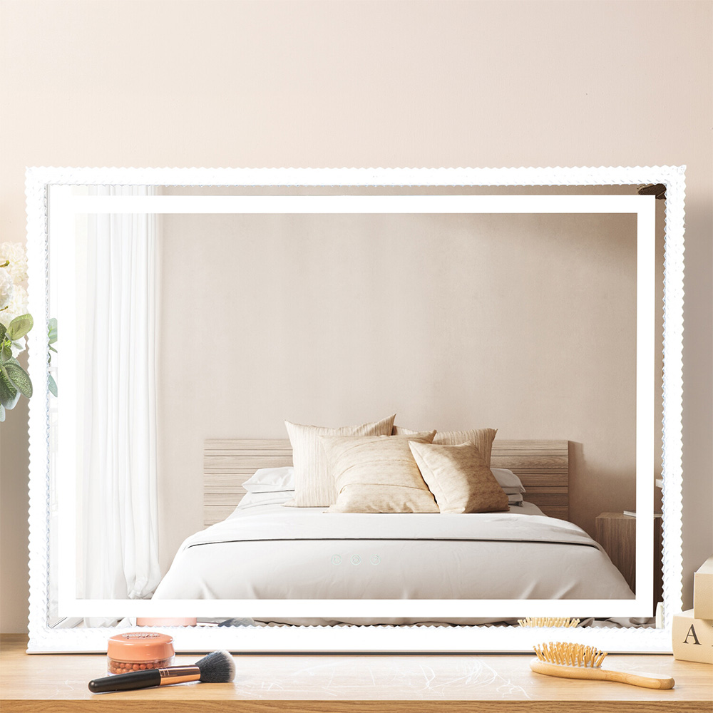 Square Acrylic LED Vanity Mirror Image 5