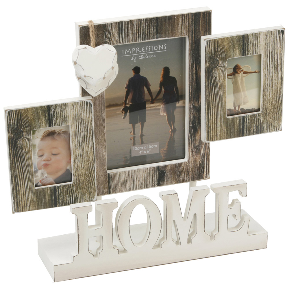 Hestia Home 3 Aperture Mantel Photo Frame Image 1