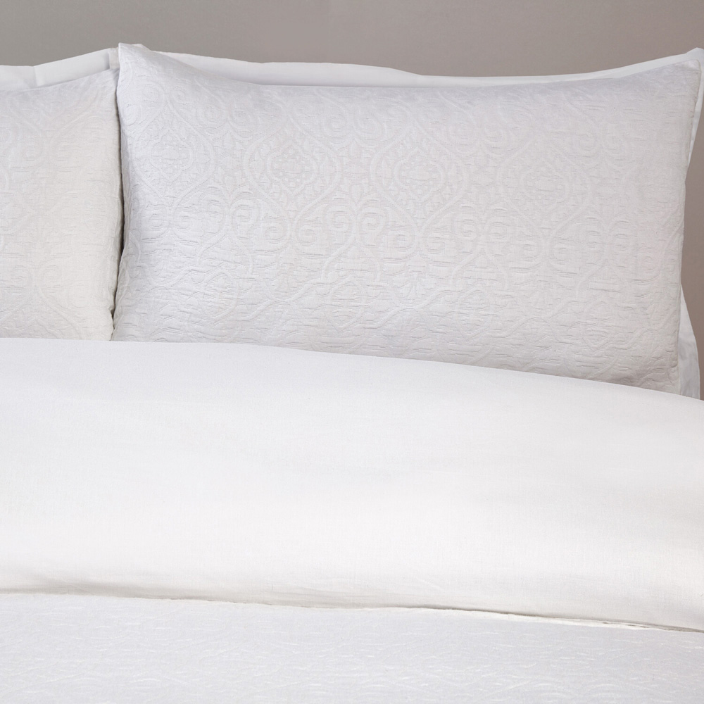 Romilly Matalesse Duvet Set White Double Image 3