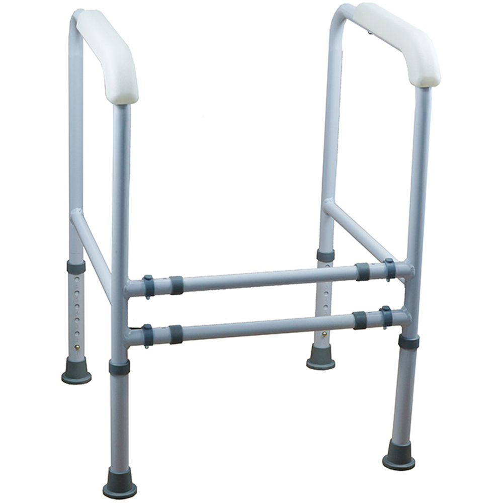 Gr8 Home Standing Aid Adjustable Toilet Frame Image 4
