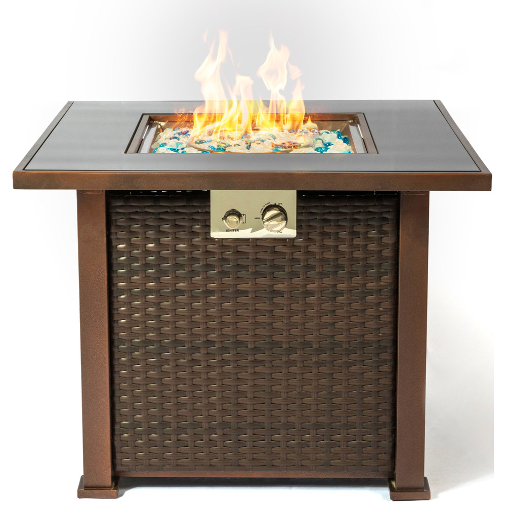 MDA Designs Ostara Propane Outdoor Firepit Image 4