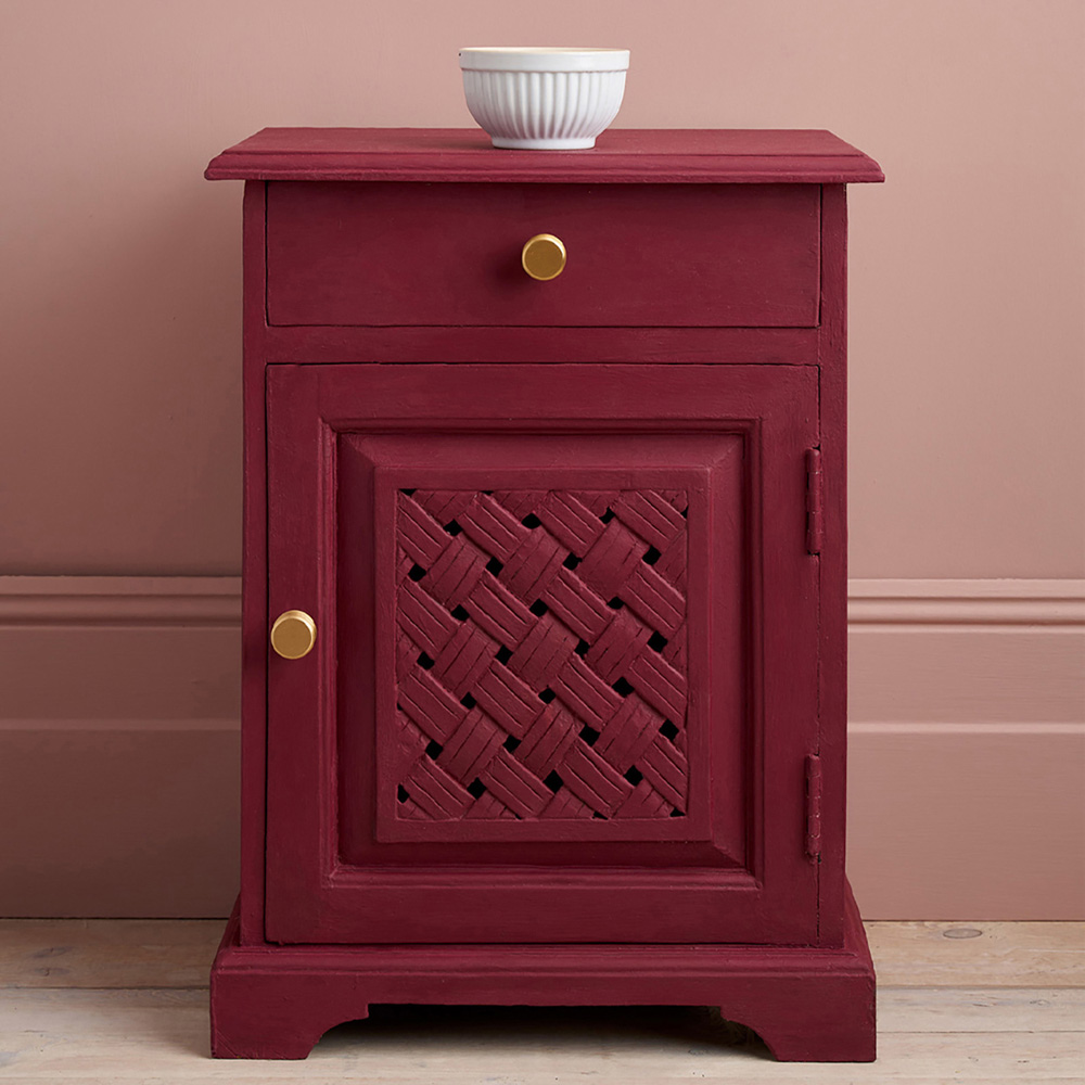 Annie Sloan Burgundy Matt Chalk Paint 1L Image 4