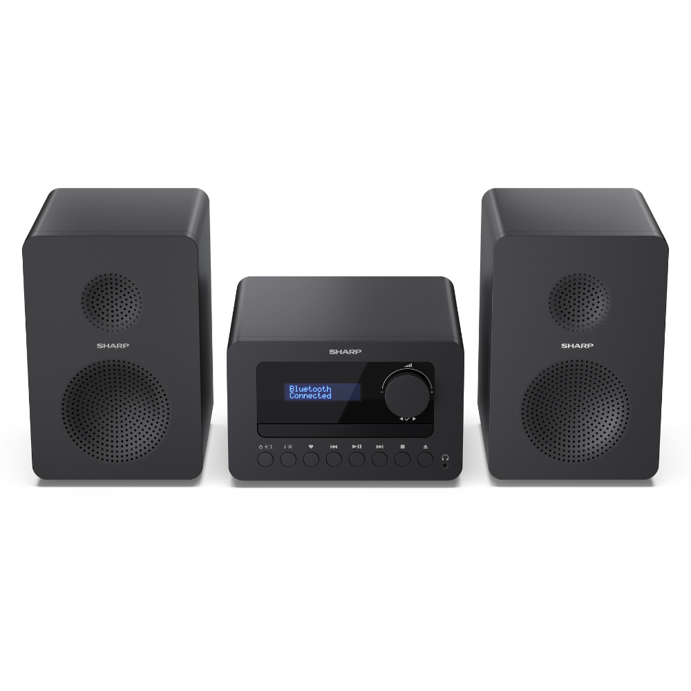SHARP Tokyo XL-B514 Black FM Hi-Fi Micro System Image 5