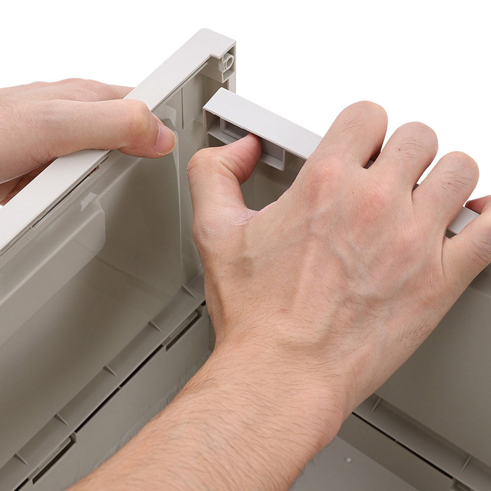 Living and Home White Foldable Camping Storage Box 50 x 36cm Image 6