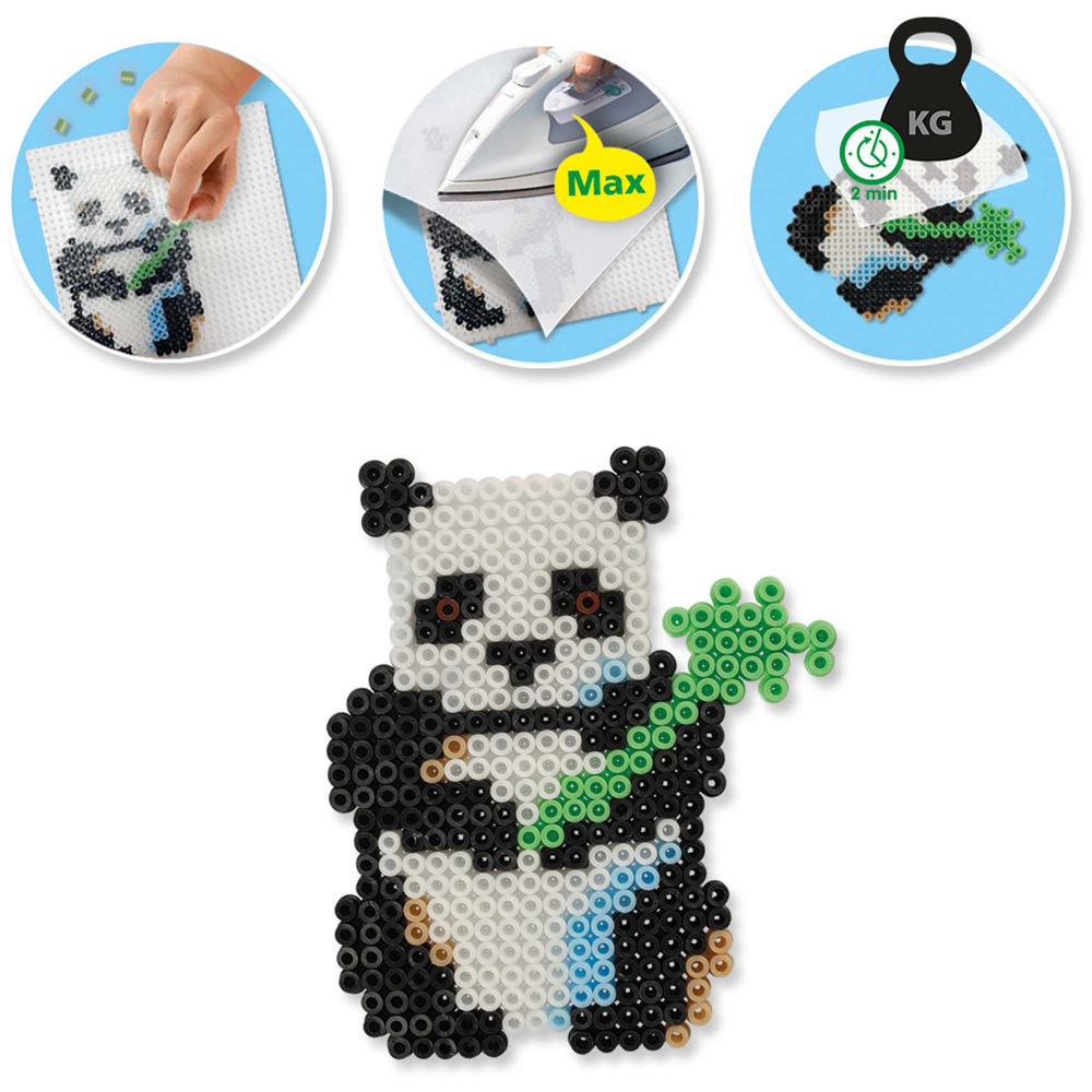 SES Creative Beedz World Animals Iron On Beads Kit 3500 Piece Image 5