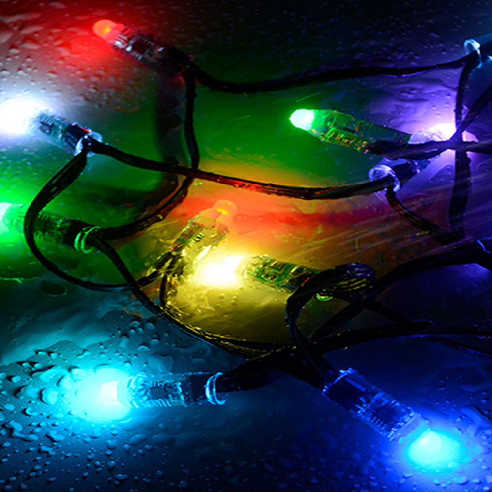 ENER-J Smart Wi-Fi RGB Mini LED String Fairy Lights 5m Image 1