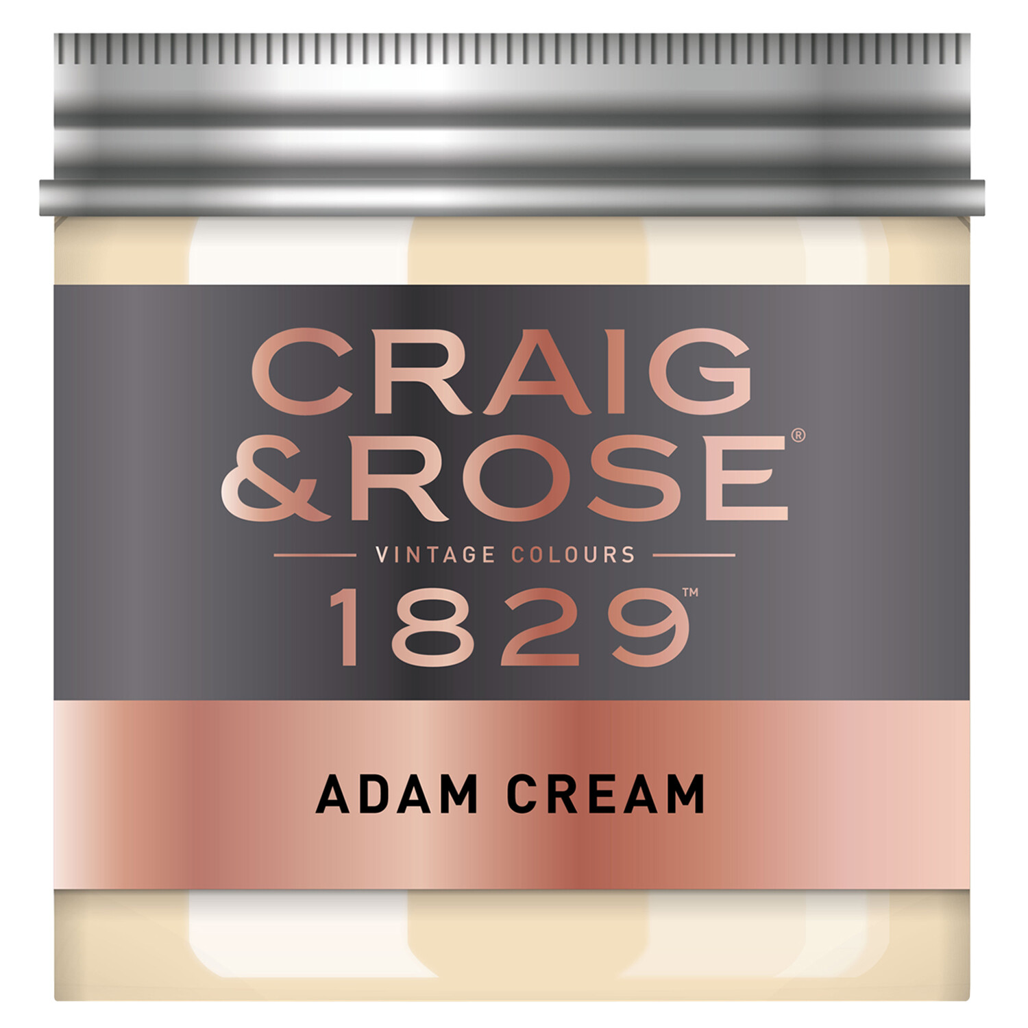 Craig and Rose 1829 Emulsion Tester Pot - Adam Cream Image 1