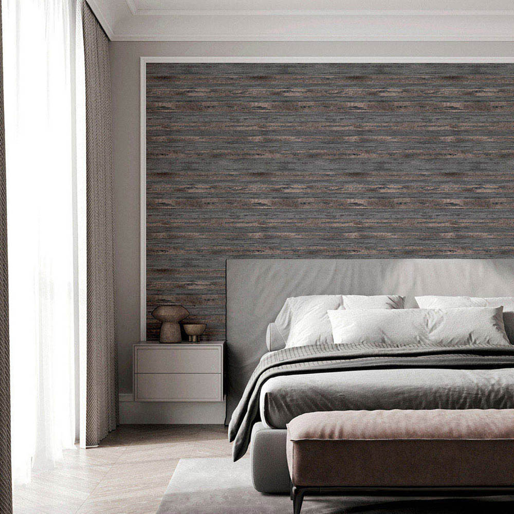 Arthouse Sahara Charcoal and Rose Gold Wallpaper Image 7