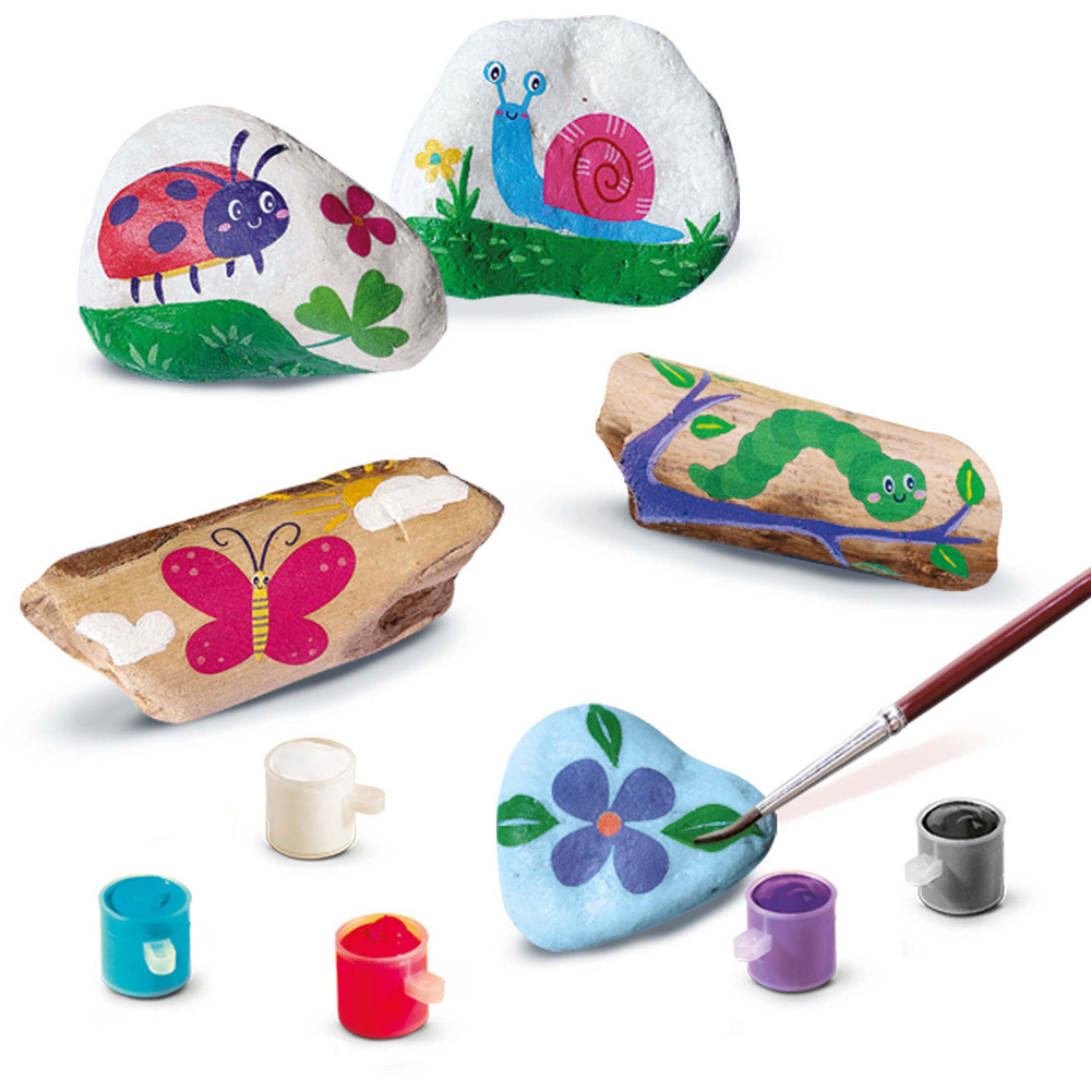 SES Creative Stone Paint and Decoration Set Image 3