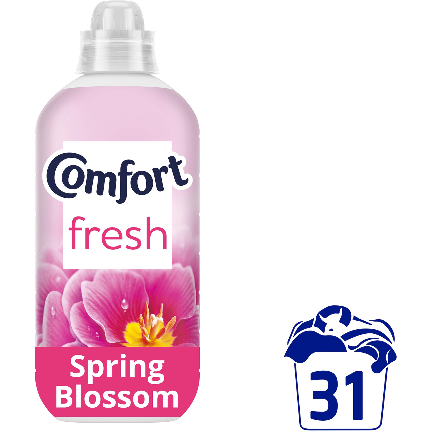 Comfort Fresh Spring Blossom Fabric Conditioner Spring Blossom 31 Image 8