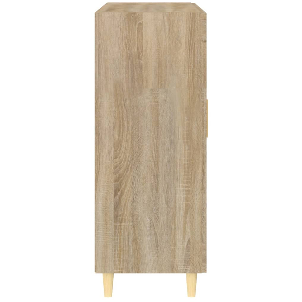 vidaXL 2 Door Sonoma Oak Small Sideboard Image 6