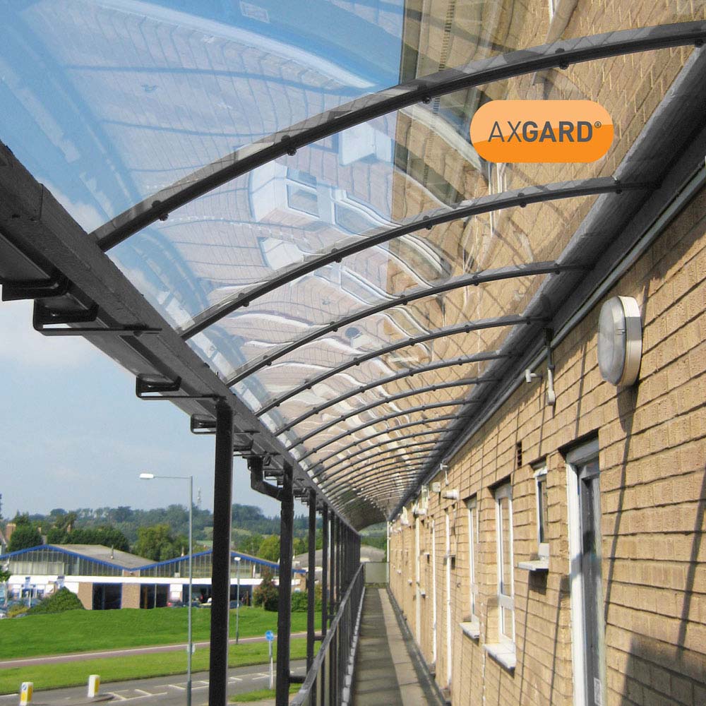 Axgard 2mm UV Protected Clear Sheet 620 x 2050mm Image 3