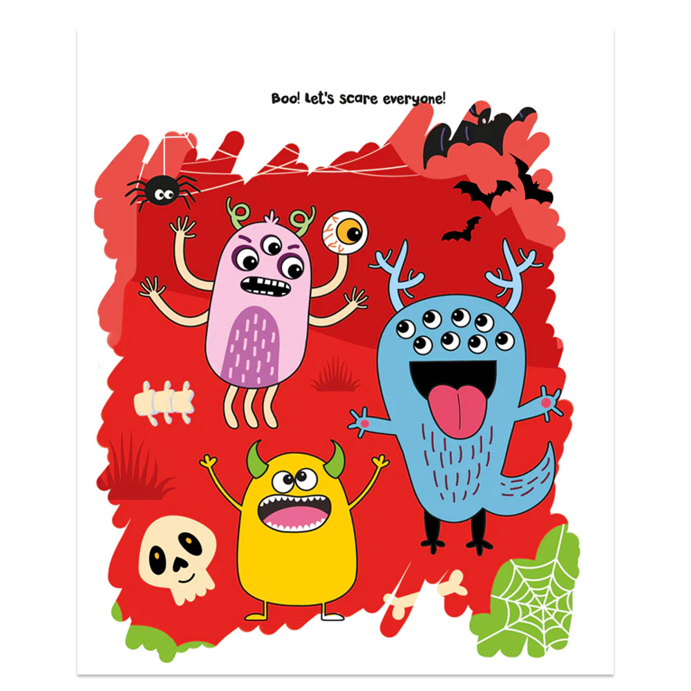 Curious Universe Magic Painting Monsters Activity Book Image 2