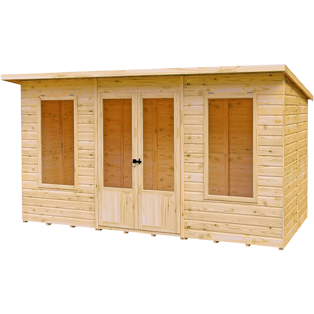 Shire GB Peony 12 x 6ft Summerhouse Image 1