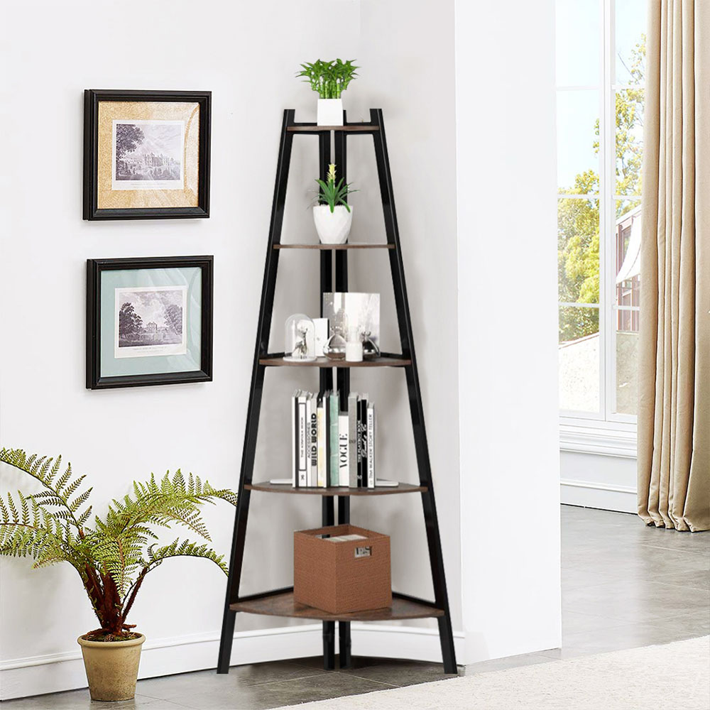 Living and Home Multi Tiered Natural Plant Stand 70 x 160.5cm Image 2