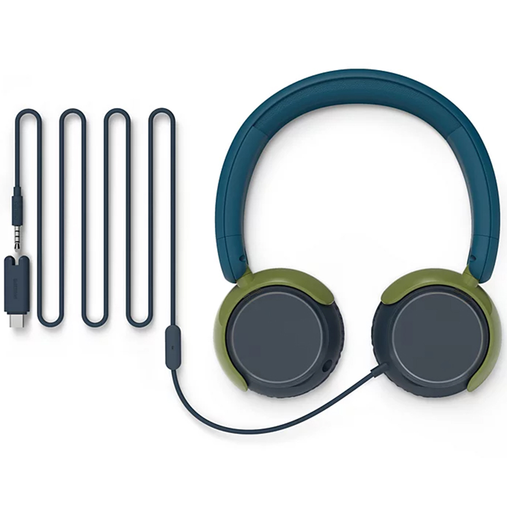 Philips TAK2000 Teal Kids Wired On-Ear Headphones Image 7