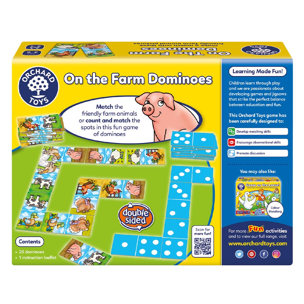 Orchard Toys On The Farm Dominoes Image 5